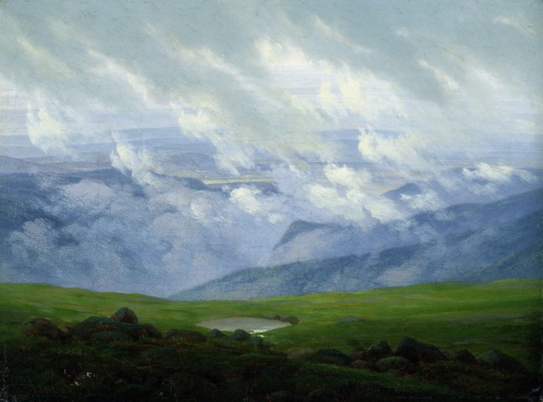 Nuages à la dérive, Caspar David Friedrich (1820)