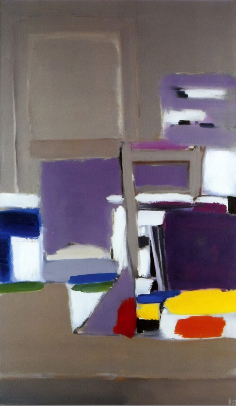 Atelier à Antibes, Nicolas de Staël (1955)