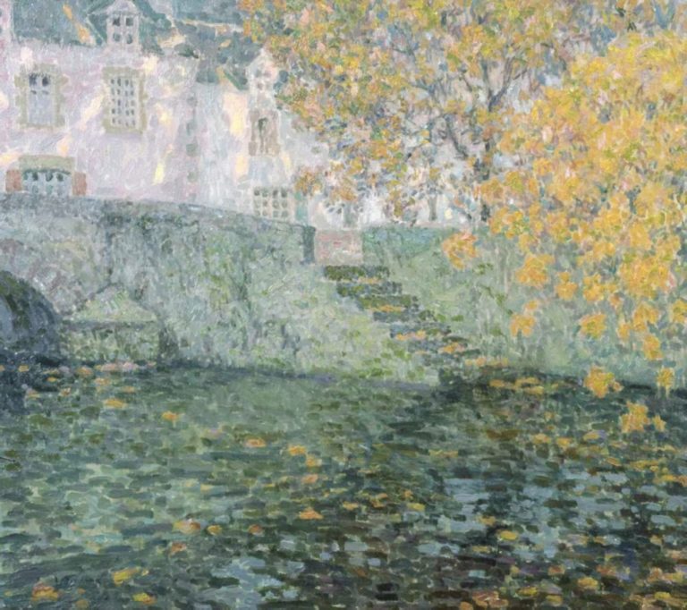 Automne doré, Quimperlé, Henri Le Sidaner (1923)