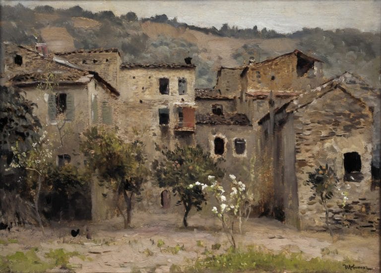Autour de Bordighera, Issaak Levitan (1890)