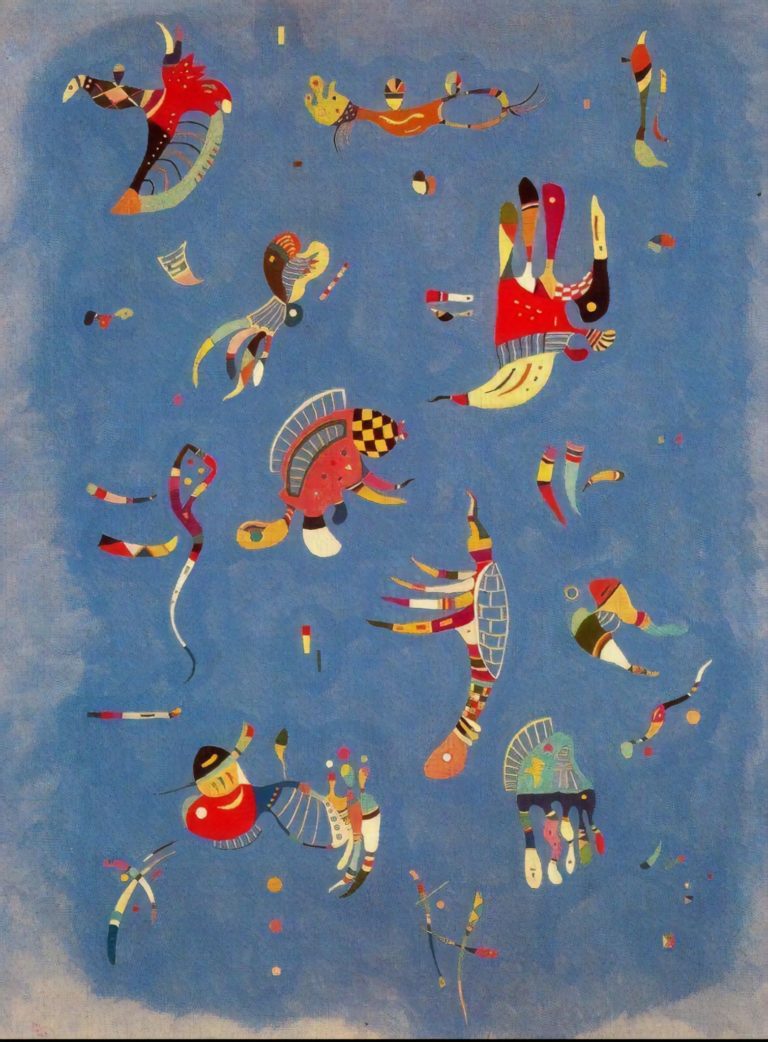 Bleu céleste, Vassily Kandinsky (1940)
