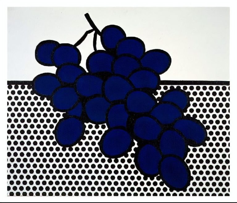 Raisins bleus, Roy Lichtenstein (1972)