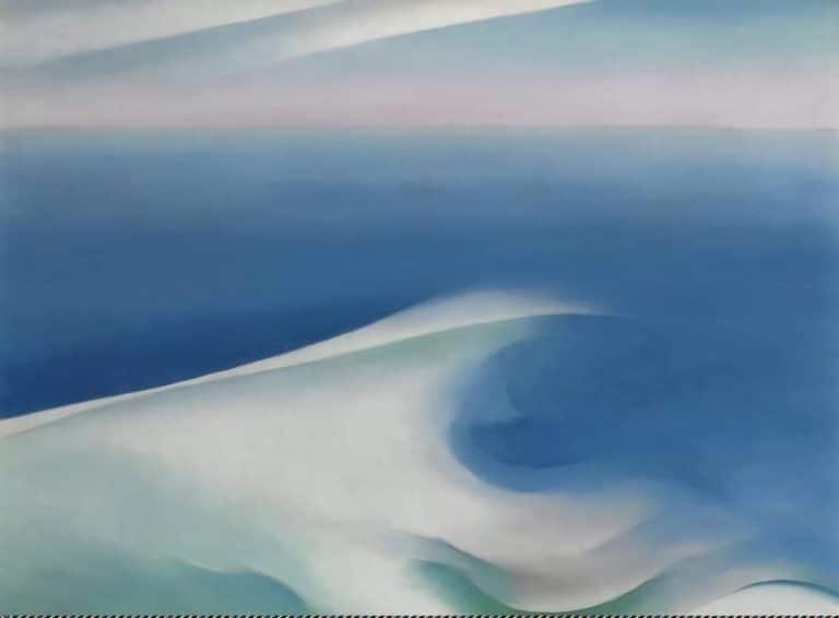 Vague bleue, Maine, Georgia O'Keeffe (1926)