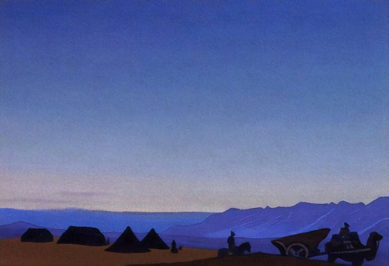 Caravane, Nicolas Roerich (1931)