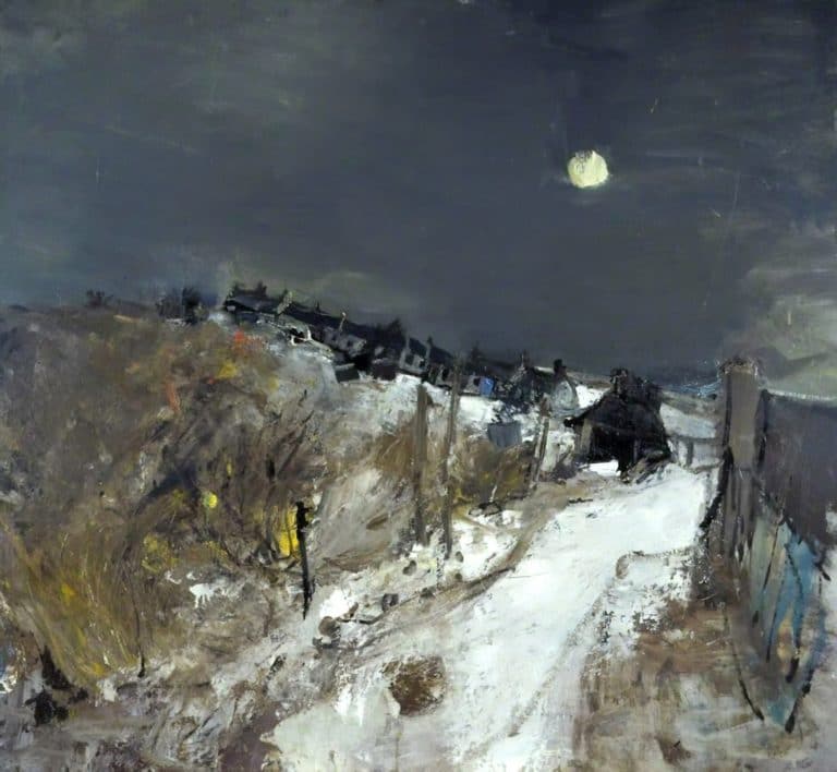Catterline en hiver, Joan Eardley (1963)