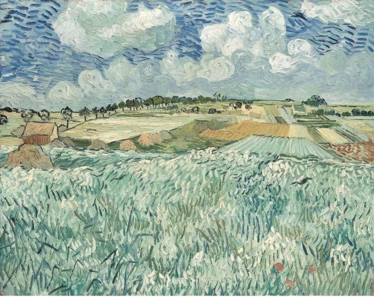 Champ de blés près d'Auvers, Vincent van Gogh (1890)