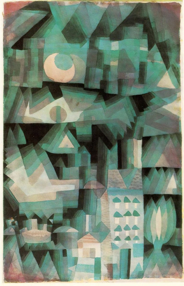 Ville de rêve, Paul Klee (1921)