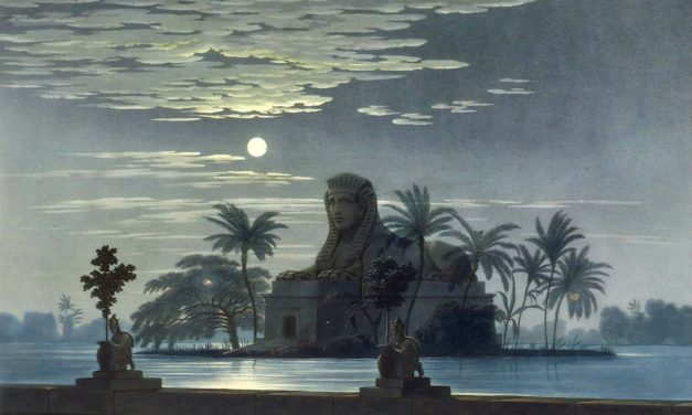 Décors pour la flûte enchantée – Friedrich Schinkel