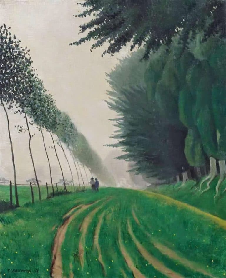 Effet de brume, Honfleur, Félix Vallotton (1917)