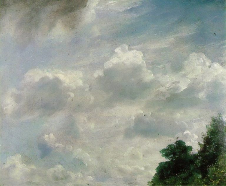 Étude de nuages, Hampstead, John Constable (1821)