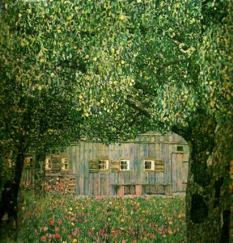 Ferme en Autriche, Gustav Klimt (1911)