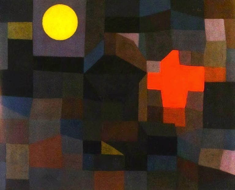 Feu à la pleine lune, Paul Klee (1933)
