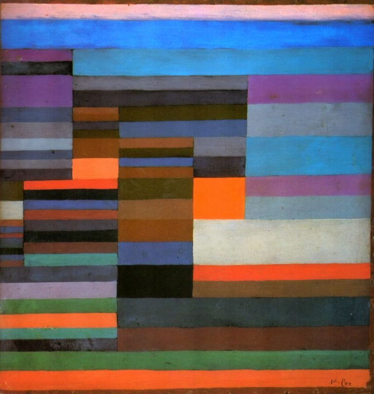 Soir de feu, Paul Klee (1929)