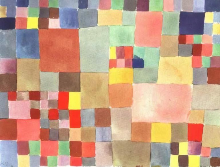 Flore sur le sable, Paul Klee (1927)