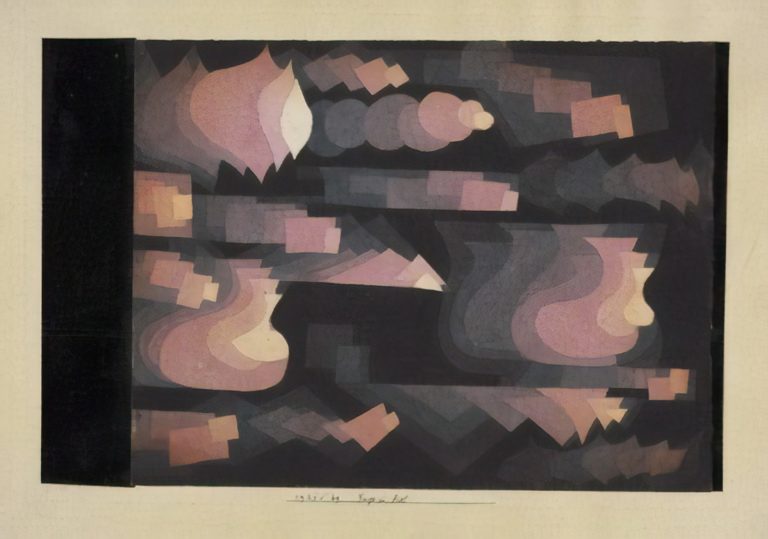 Fugue en rouge, Paul Klee (1921)
