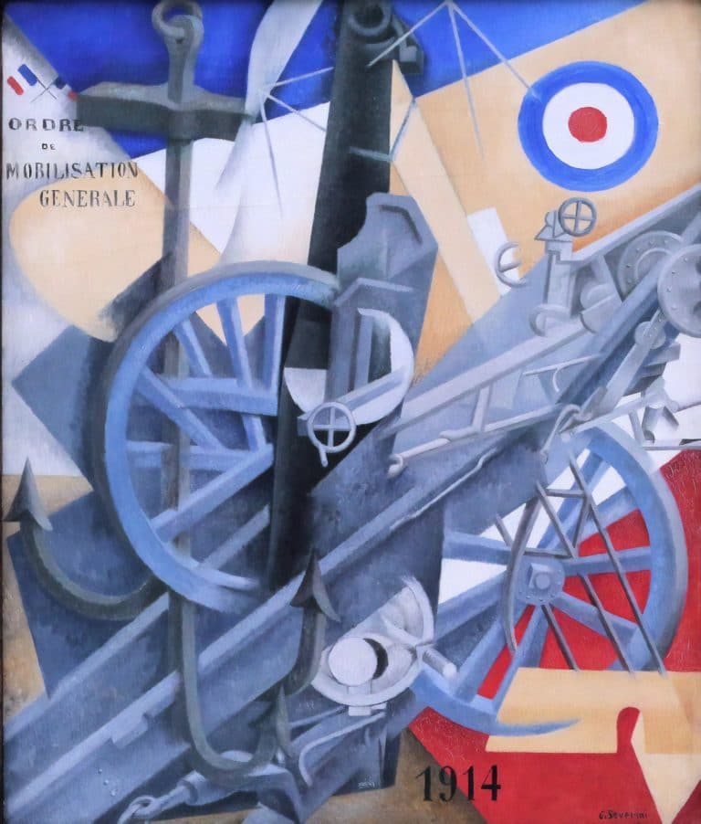 Guerre, Gino Severini (1915)