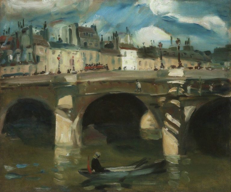 La Seine, William James Glackens (1895)