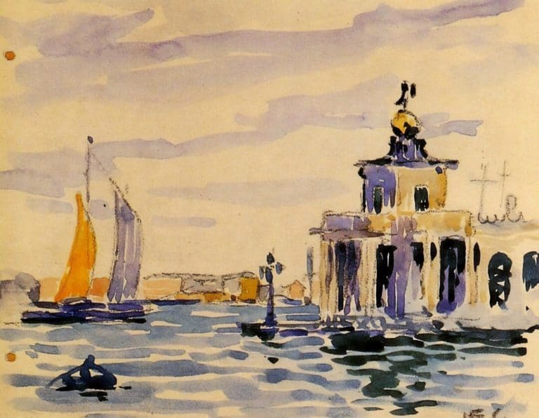 La Douane de mer, Henri-Edmond Cross (1903)