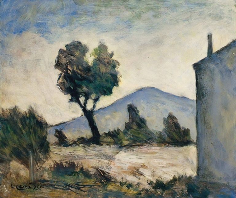 La maison de Merate, Carlo Carrà (1958)