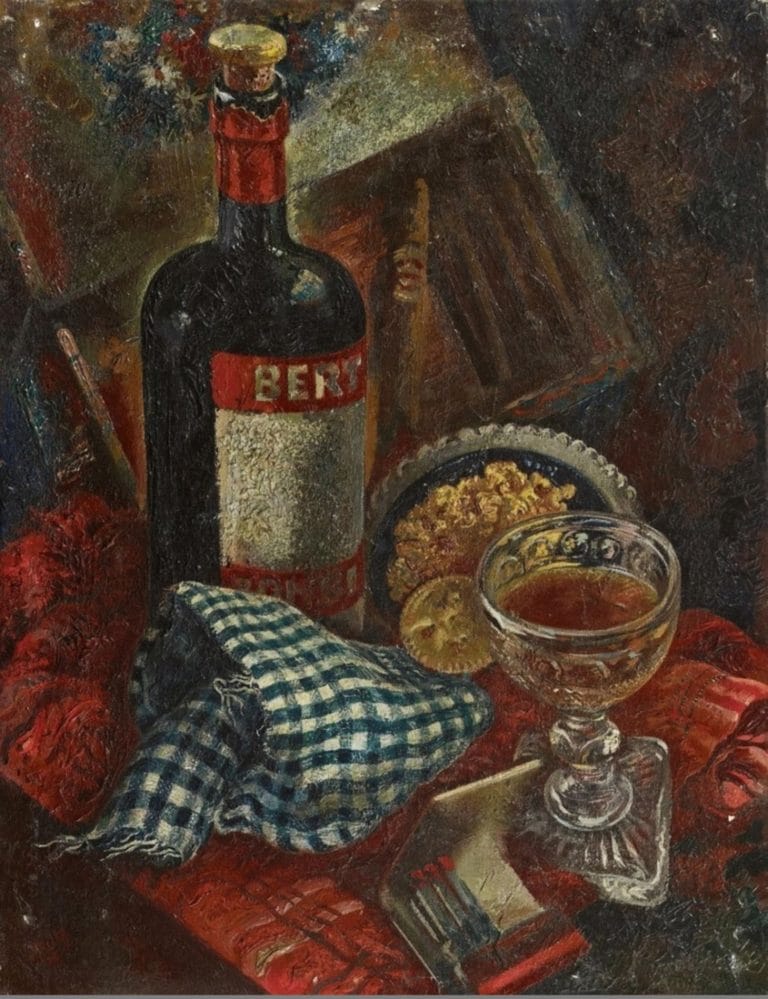 La nappe à carreaux, George Grosz (1936)