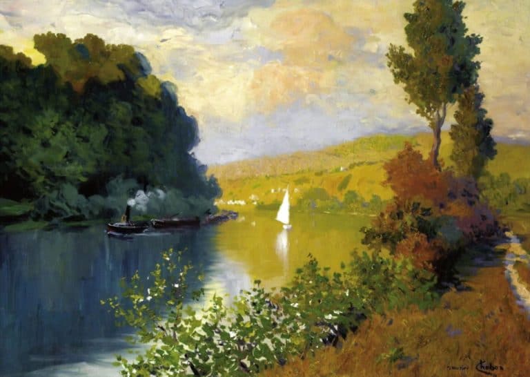 La rive, Maurice Chabas (1929)