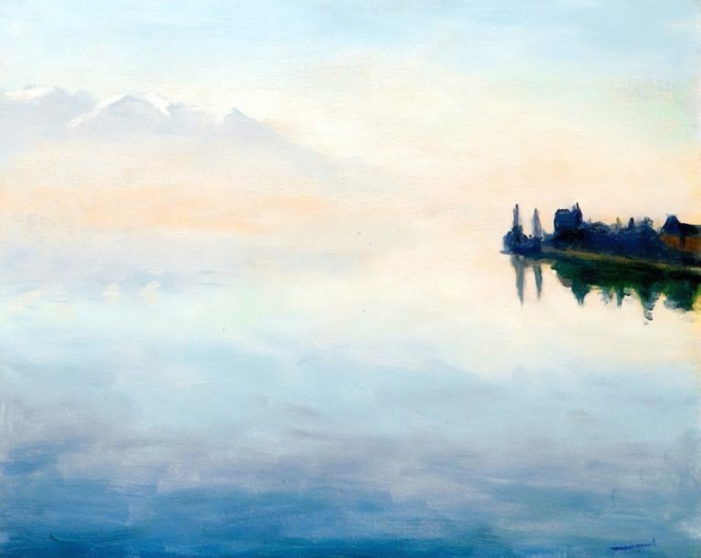 Lac Léman, vu de Montreux, Albert Marquet (1937)