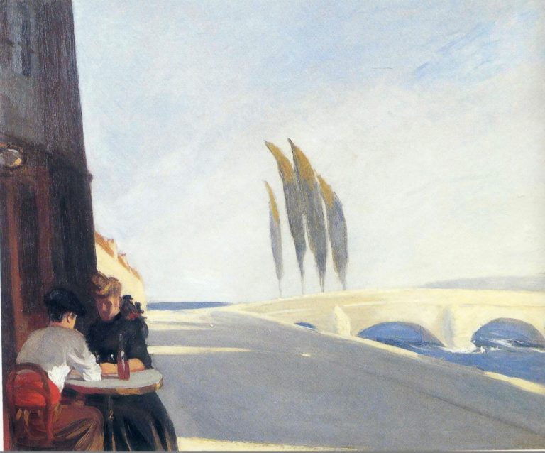 Le bistro, Edward Hopper (1909)