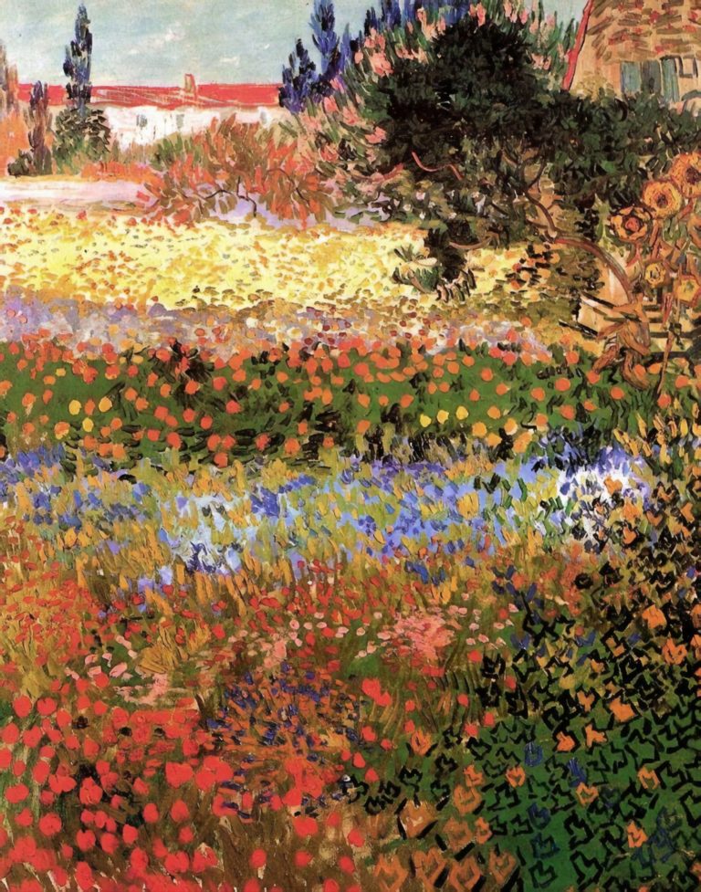 Le verger en fleurs, Vincent van Gogh (1888)