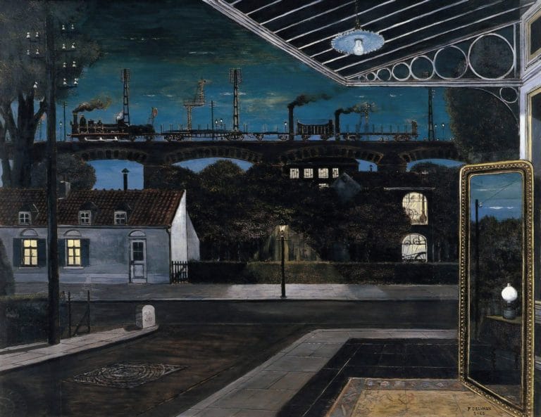 Le viaduc, Paul Delvaux (1963)