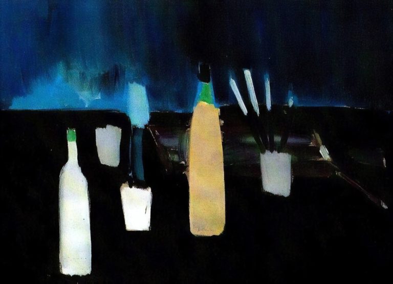 Les bouteilles, Nicolas de Staël (1951)