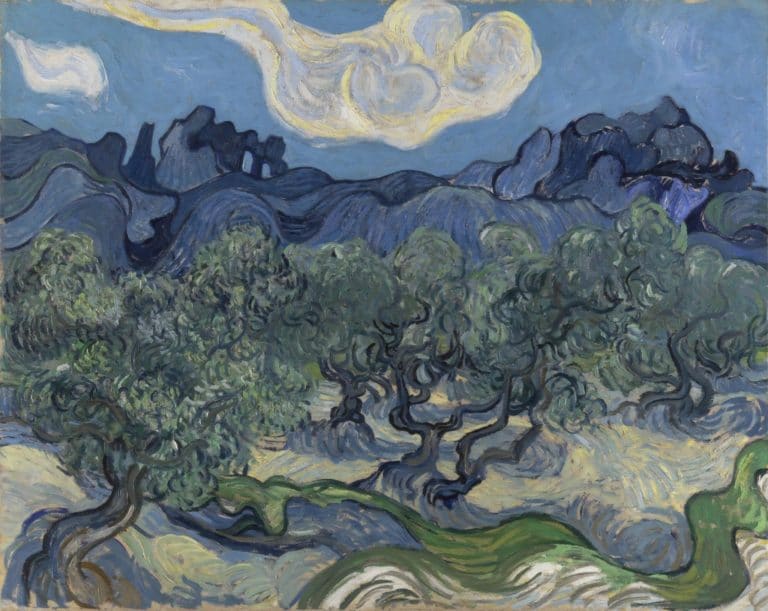 Les oliviers, Vincent van Gogh (1889)