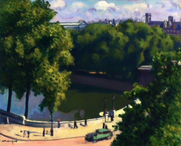 L'île de la Cité, Albert Marquet (1927)
