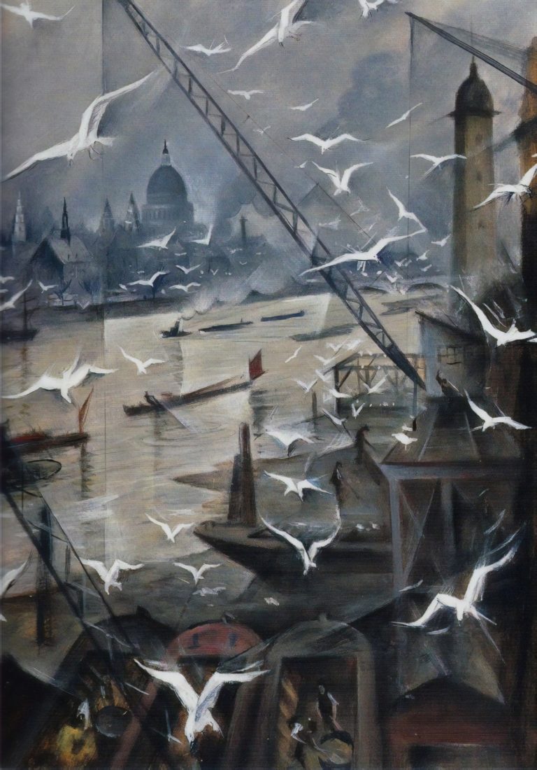 Londres en hiver, Christopher Nevinson (1928)