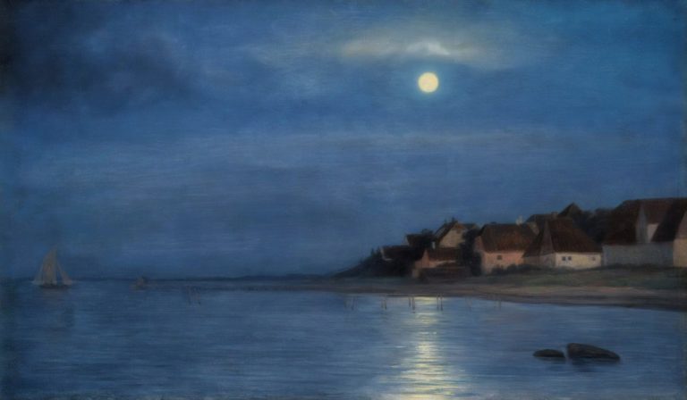 Clair de lune, Carl Heinrich Bloch (1867)