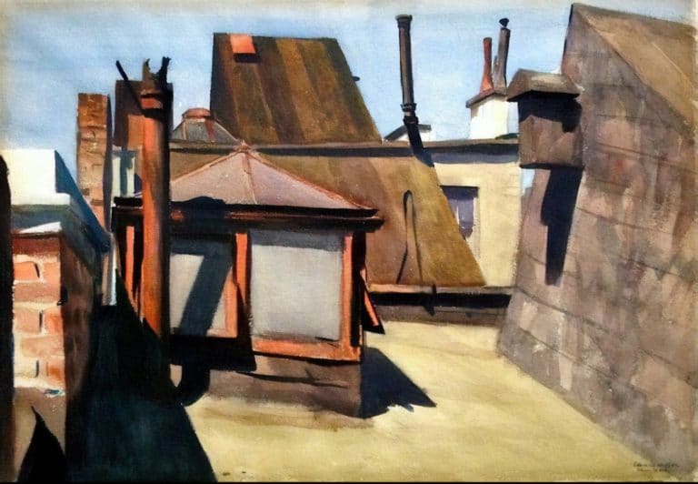 Mon toit, Edward Hopper (1928)