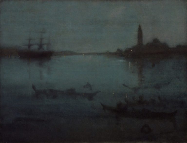 Nocturne en bleu et argent, James Abbott McNeill Whistler (1870)