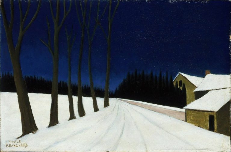 Nuit d'hiver, Emile Pierre Branchard (1930)