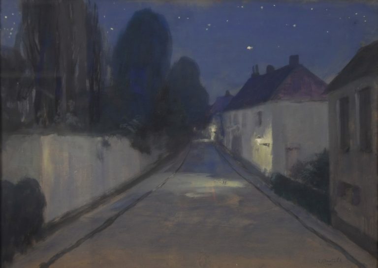 Paysage de nuit, Constant Montald (1916)