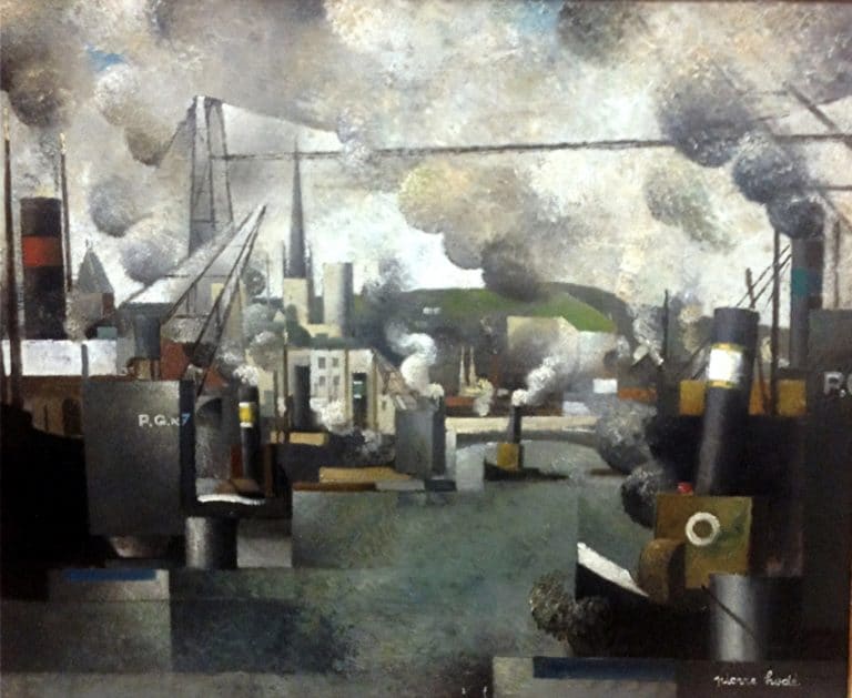 Port de Rouen, Pierre Hodé (1927)