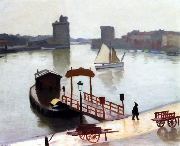 Port de La Rochelle, Albert Marquet (1924)