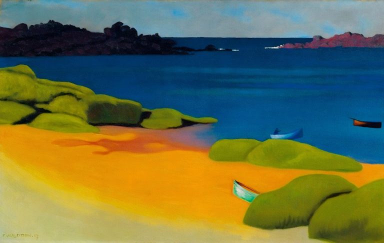 Rade à Trégastel, Félix Vallotton (1917)