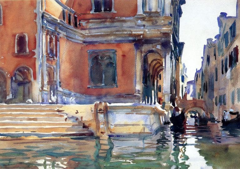 Scuola di San Rocco, Venise, John Singer Sargent (1903)