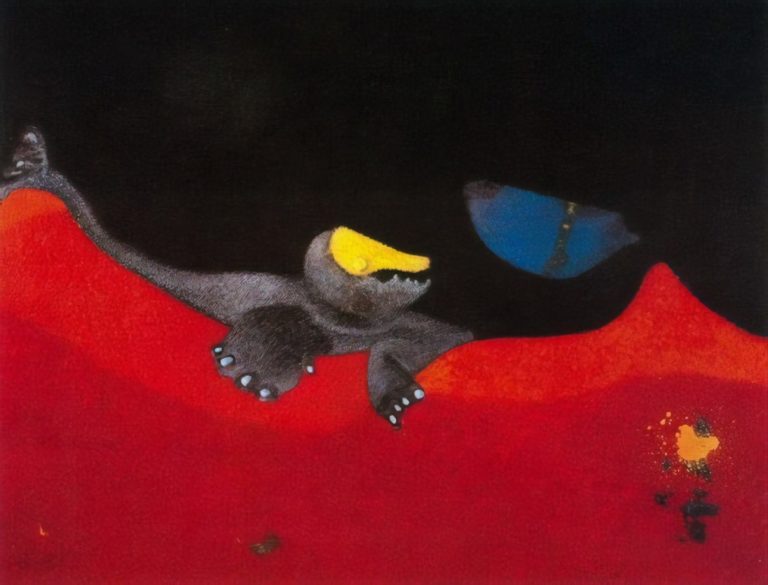 Enseigne pour une école de monstres, Max Ernst (1968)