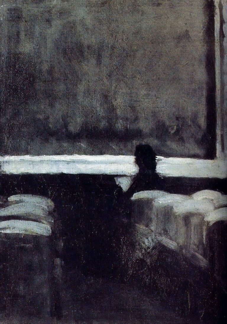 Personnage solitaire au théâtre, Edward Hopper (1903)