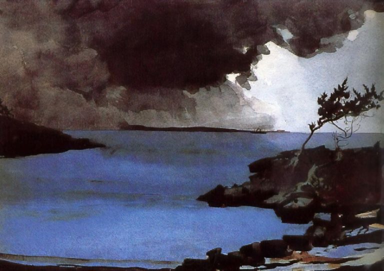 L'orage qui vient, Winslow Homer (1901)