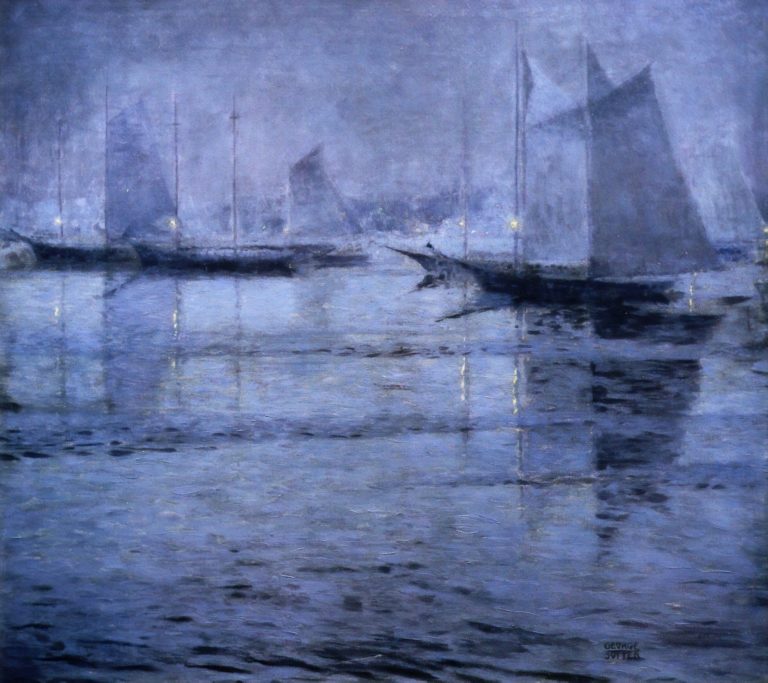 Soir de brouillard, George Sotter (1921)