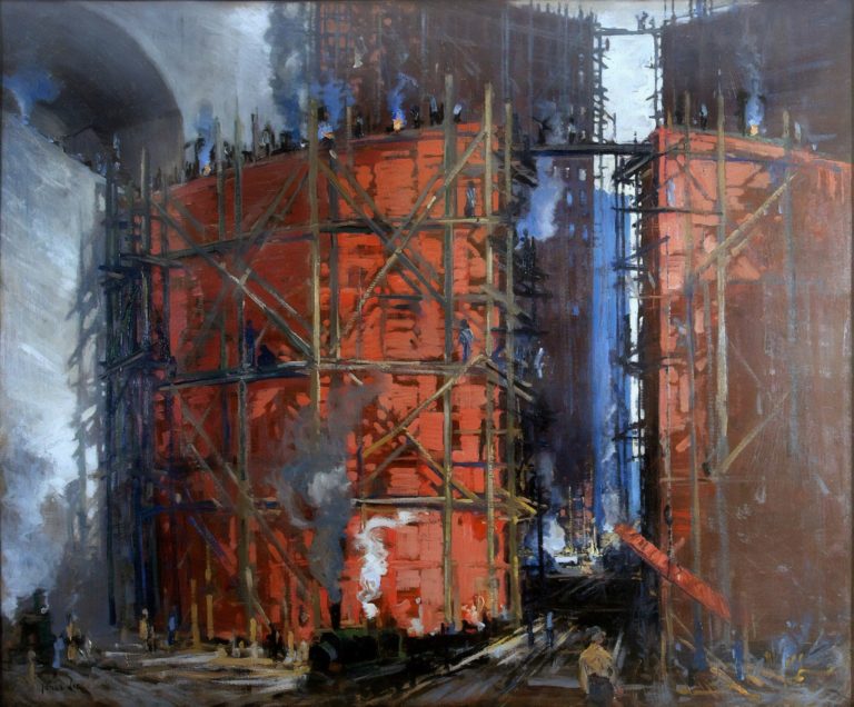 Les portes de Pedro Miguel, Jonas Lie (1913)