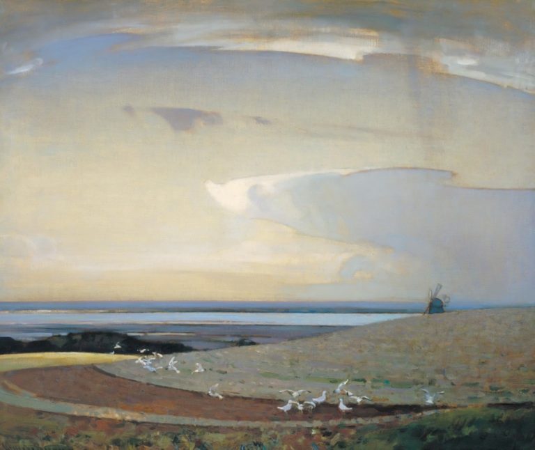 Le sillon de la charrue, John Alfred Arnesby Brown (1919)