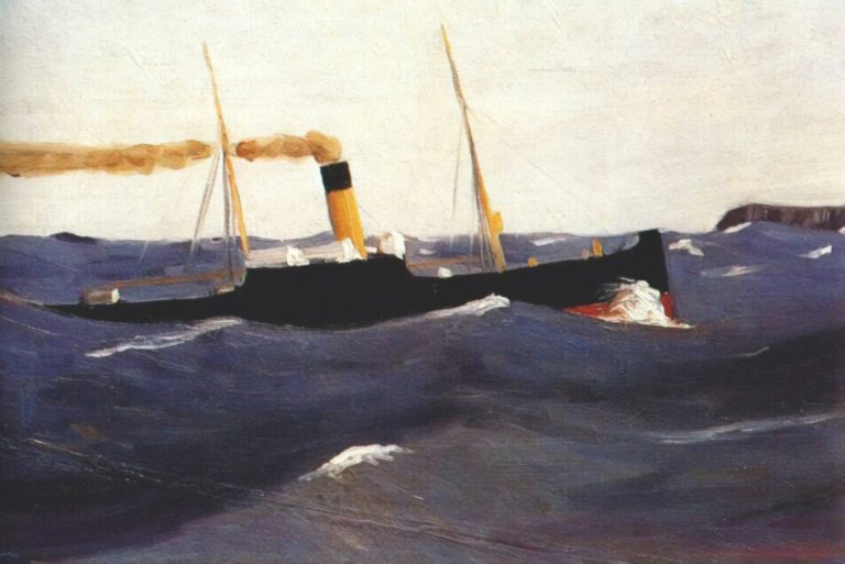 Cargo vagabond, Edward Hopper (1921)