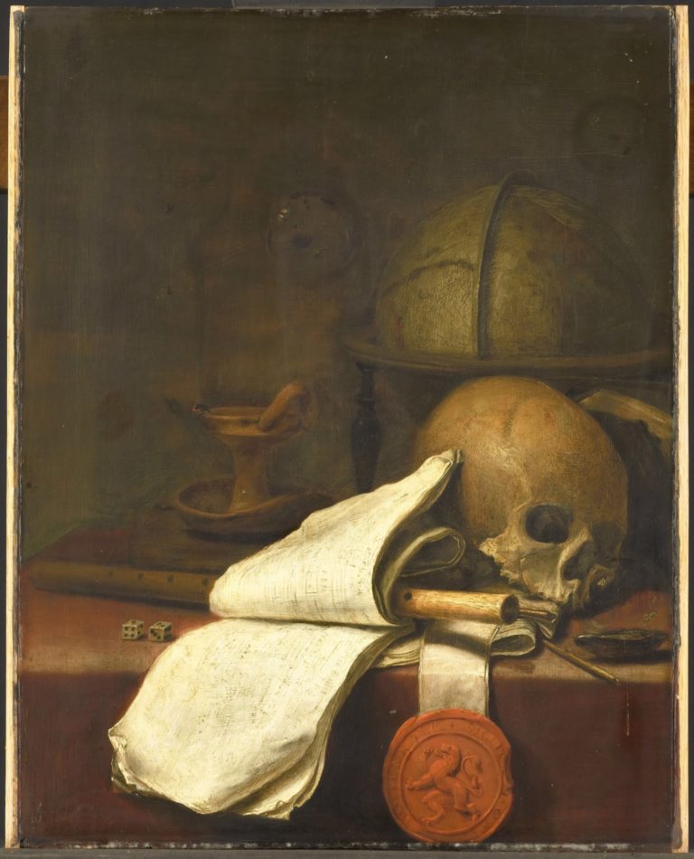 Vanité, Pieter Symonsz Potter (1646)